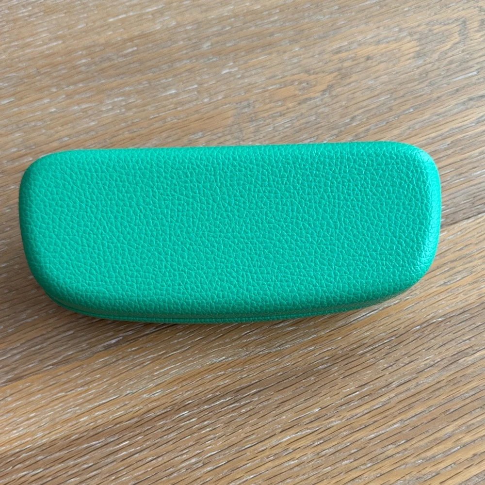 Emilio Pucci Hard Shell Green Eyeglass or Sunglass Case